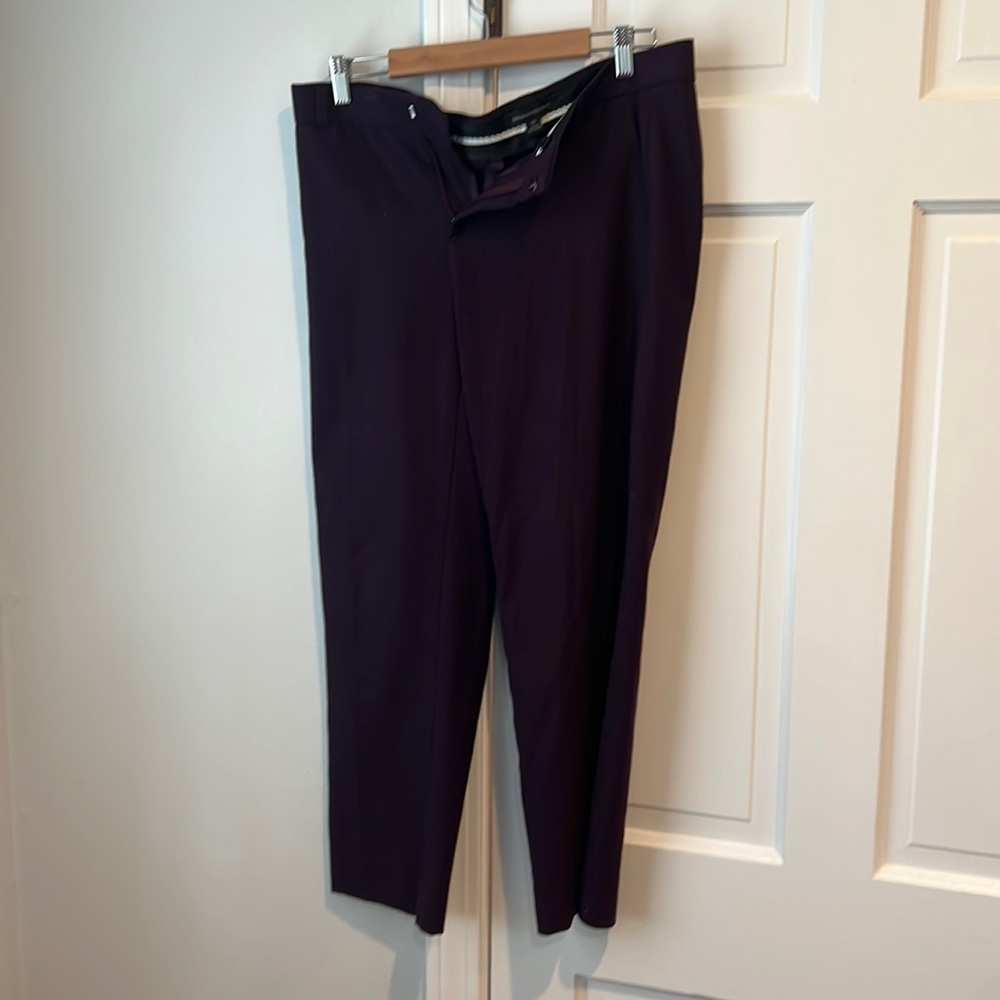 Banana Republic pants in maroon. Size 10 Good condition.